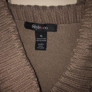 Style and co sweater